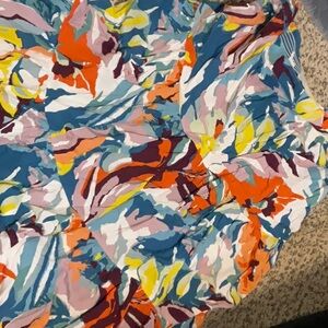 Vibrant Abstract Print Dress